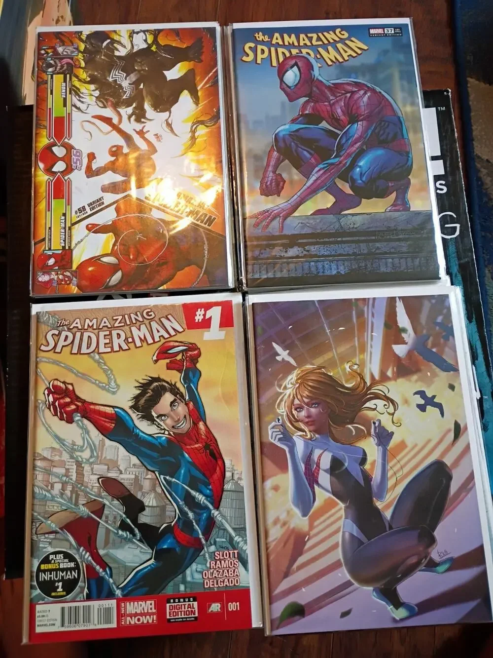 Huge Lot Of 17 Issues Of Amazing Spider-Man #1-80 Virgins And 15 Variants NM